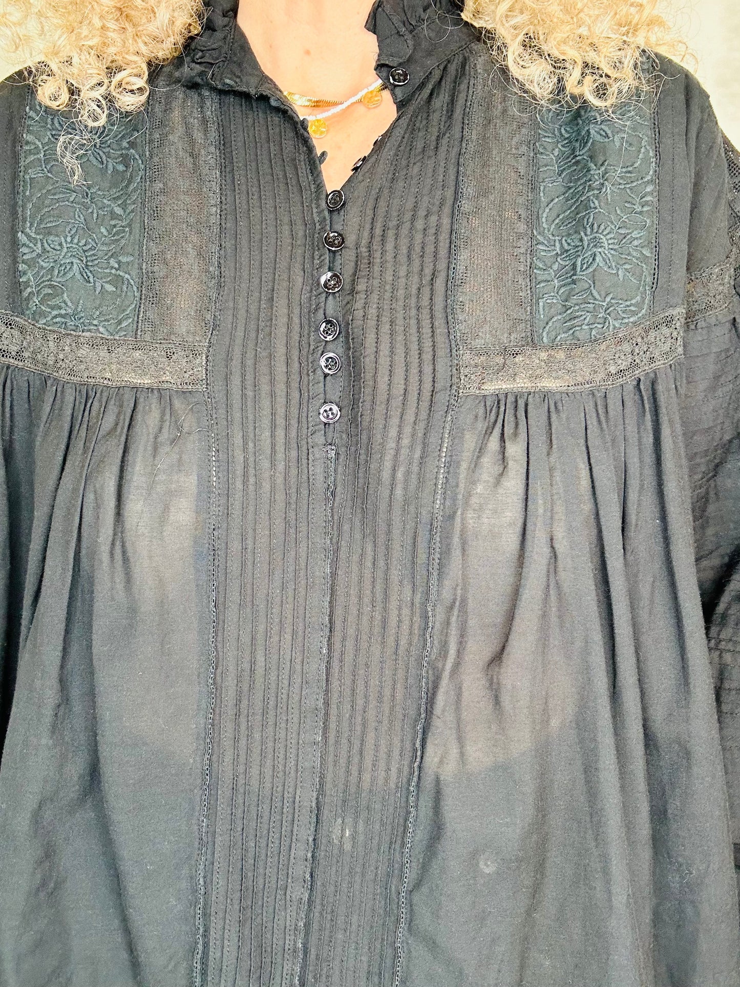 Embroidered Blouse - Size 36