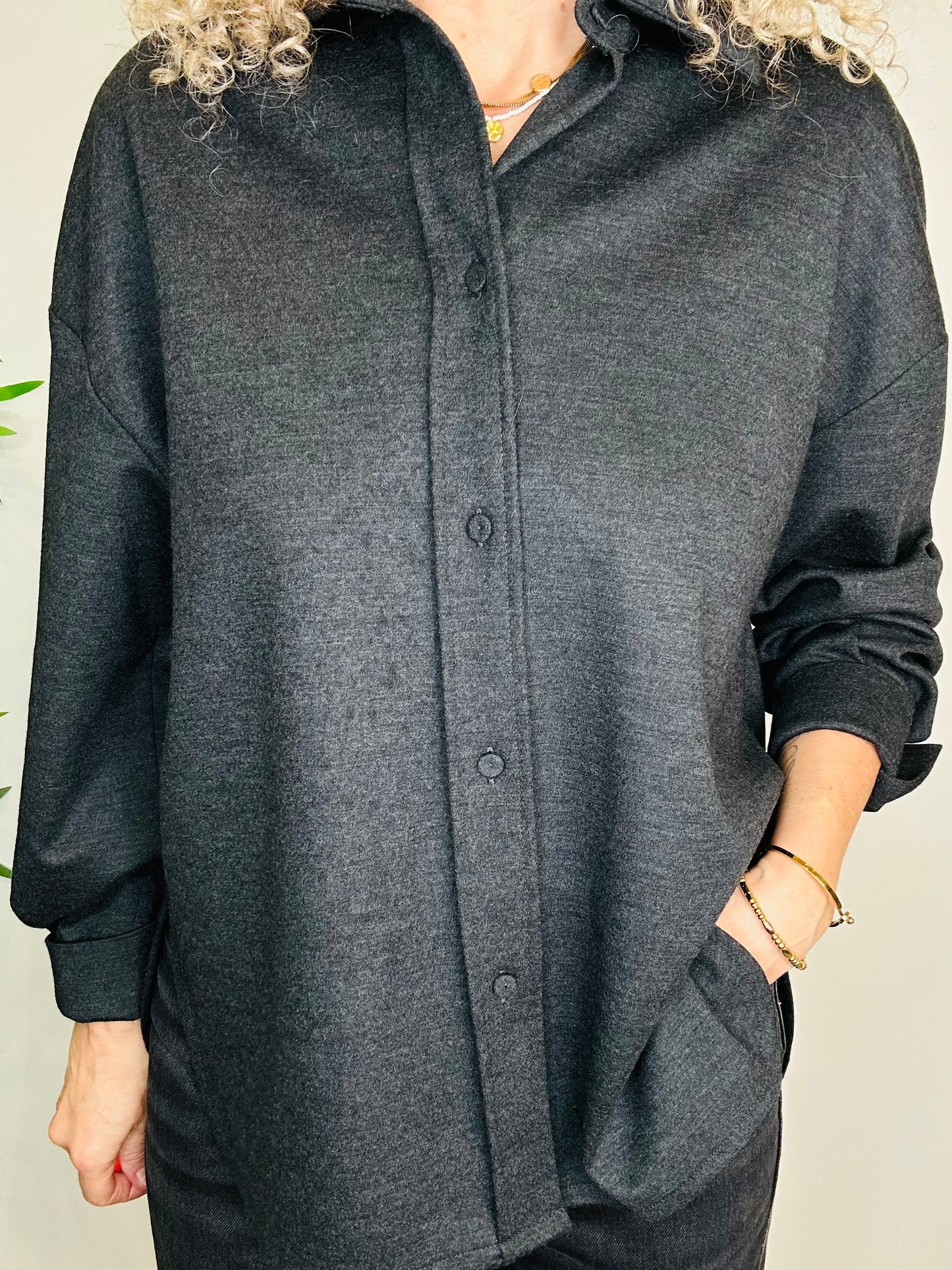 Wool Shirt - Size 44IT