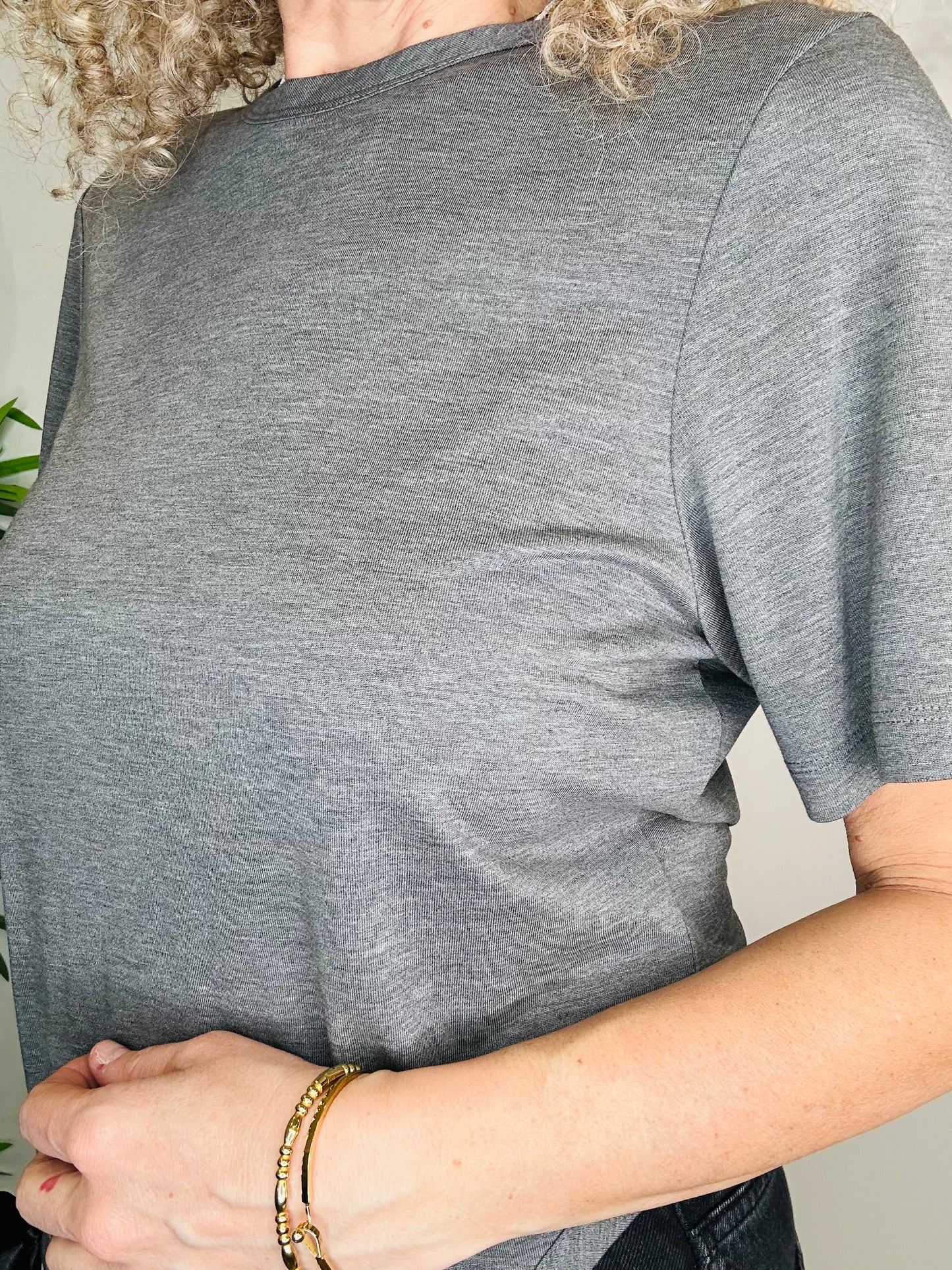 Bow Detail Tee - Size L