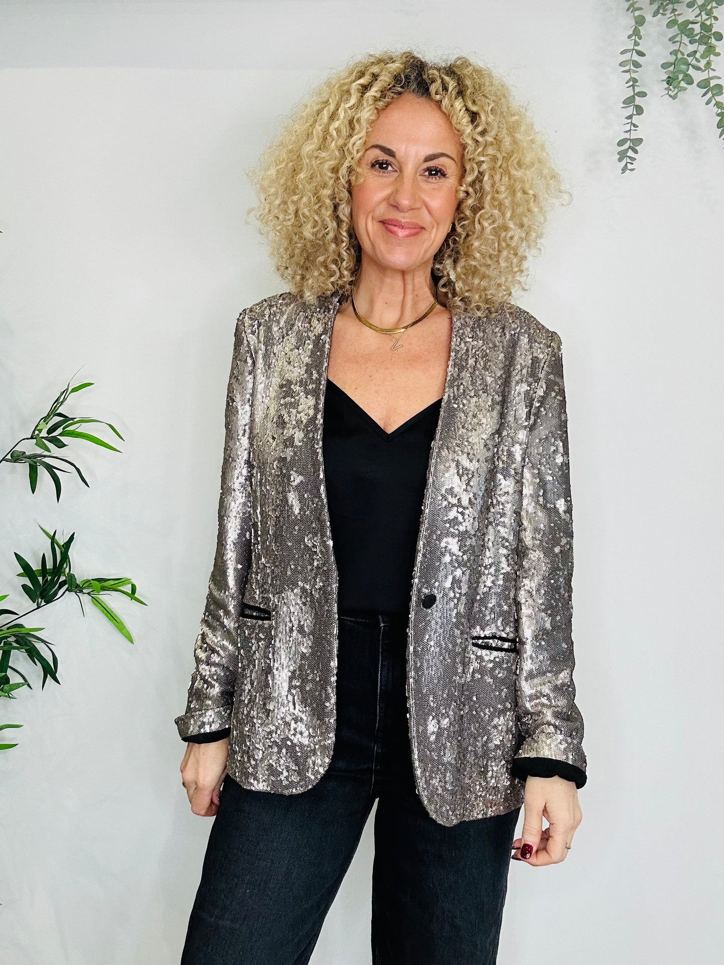 Sequin Jacket - Size 12