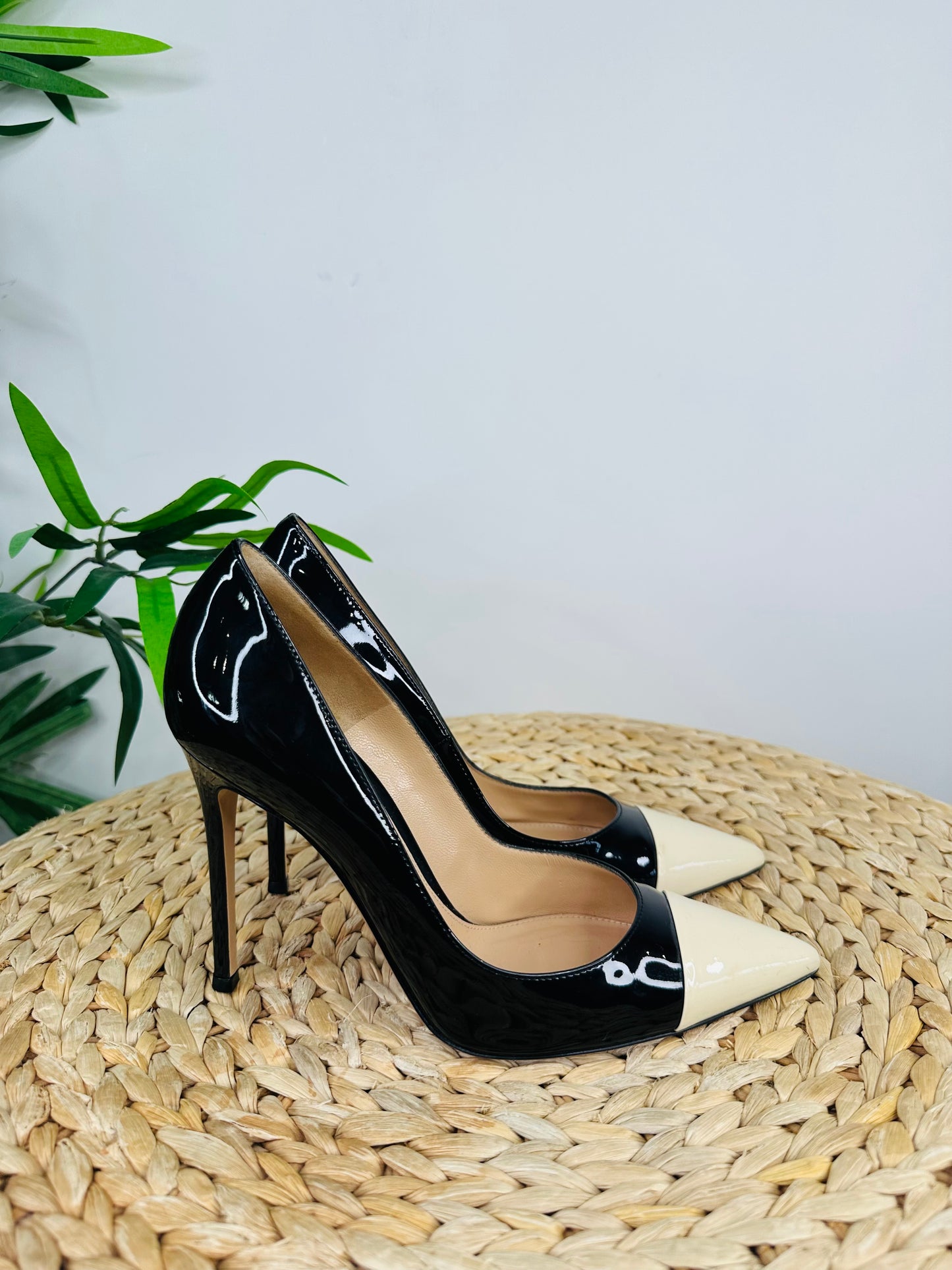 Patent Leather Pumps - Size 39