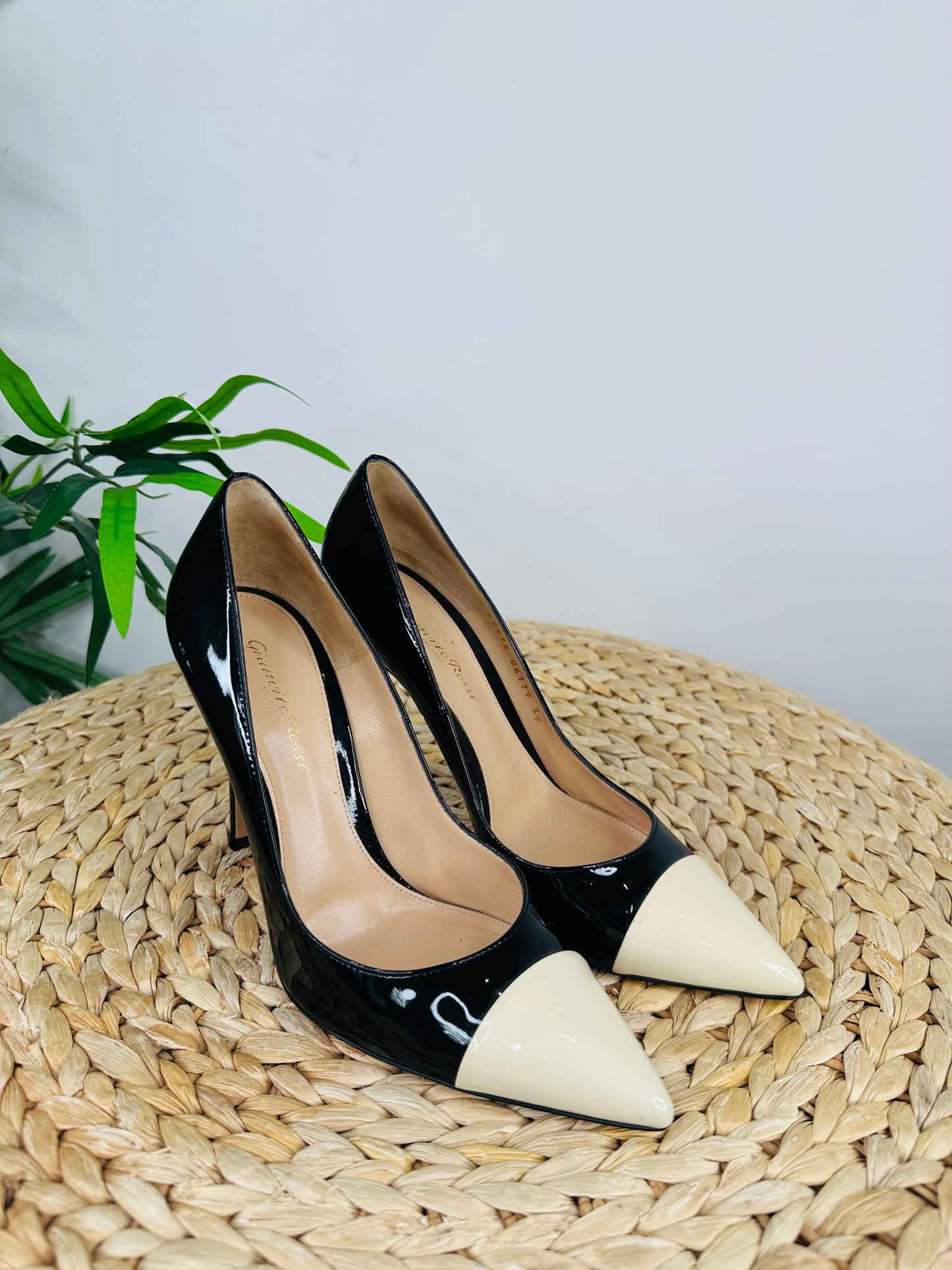 Patent Leather Pumps - Size 39