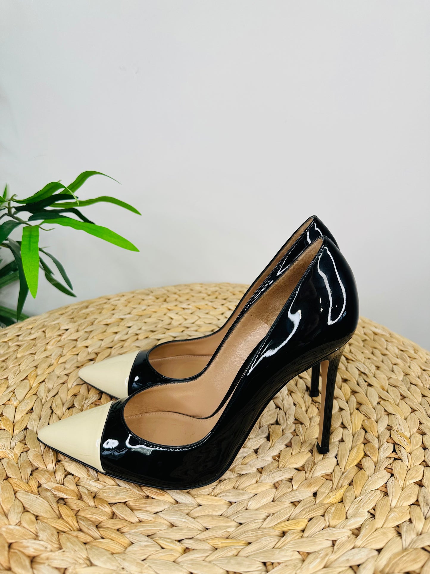 Patent Leather Pumps - Size 39