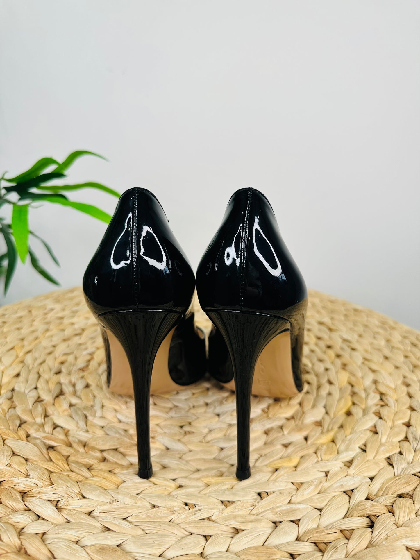 Patent Leather Pumps - Size 39