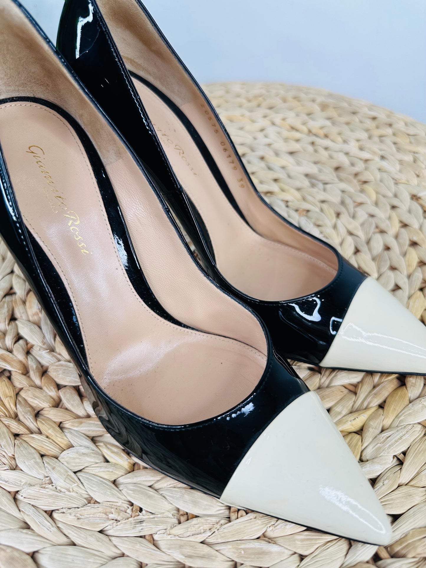 Patent Leather Pumps - Size 39