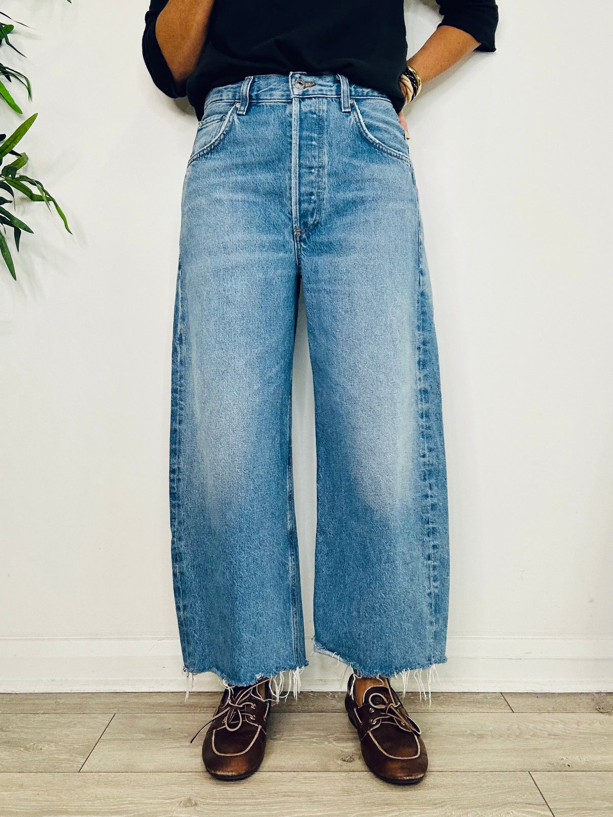 Ayla Crop Jeans - Size 27