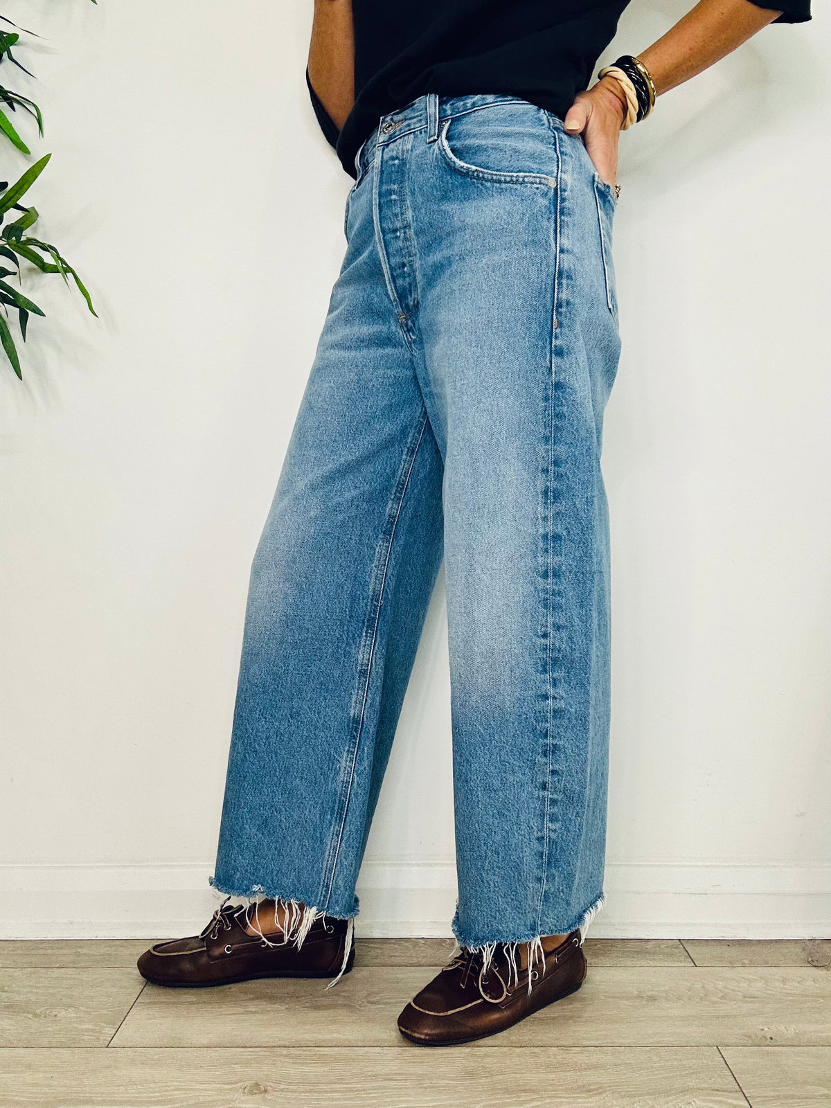 Ayla Crop Jeans - Size 27