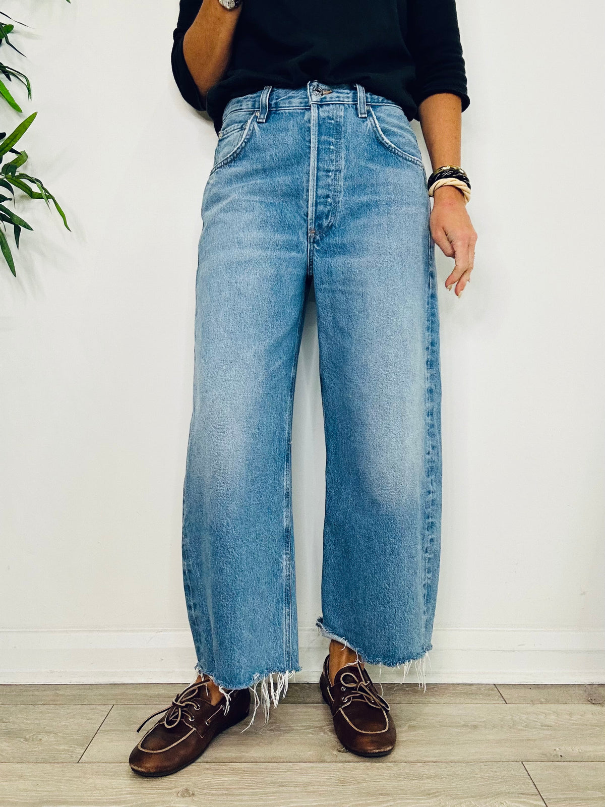 Ayla Crop Jeans - Size 27