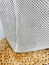 Load image into Gallery viewer, Perforated Leather Tote
