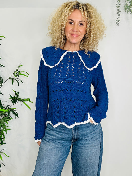 Crochet Jumper - Size M
