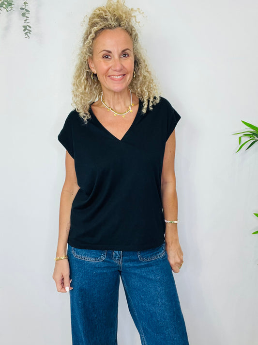 V-Neck Tee - Size L