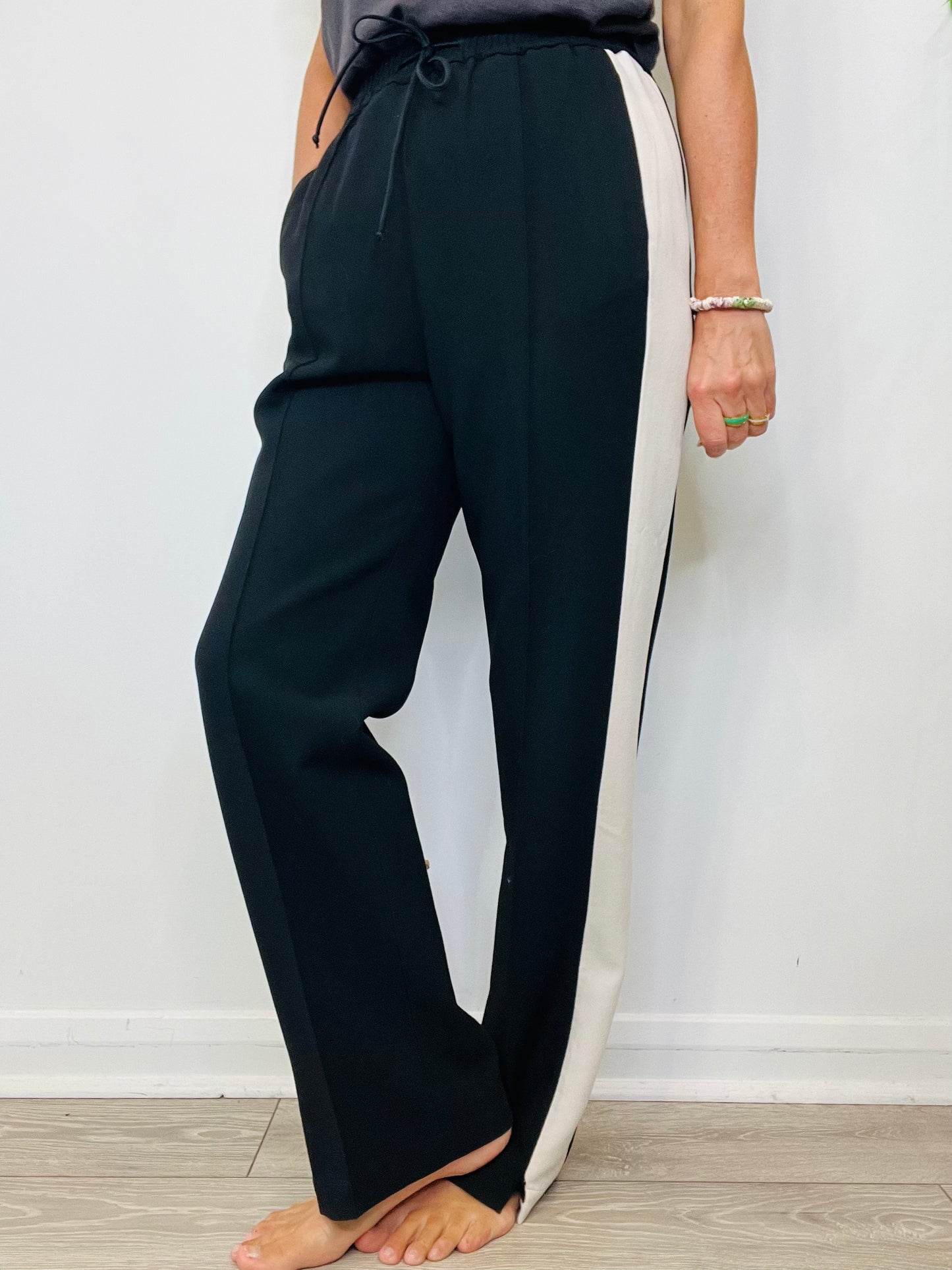 Straight Leg Trousers - Size 2