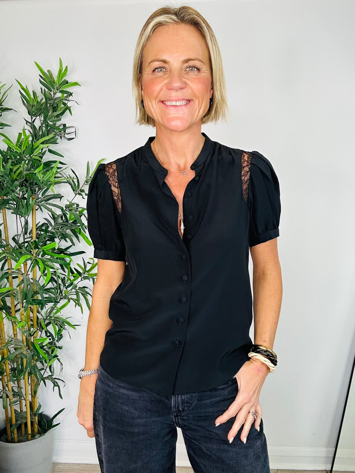 Silk Blouse - Size XS