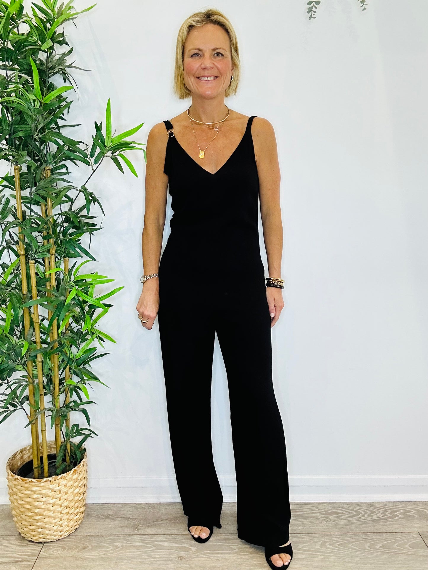 Crepe Jumpsuit - Size 1