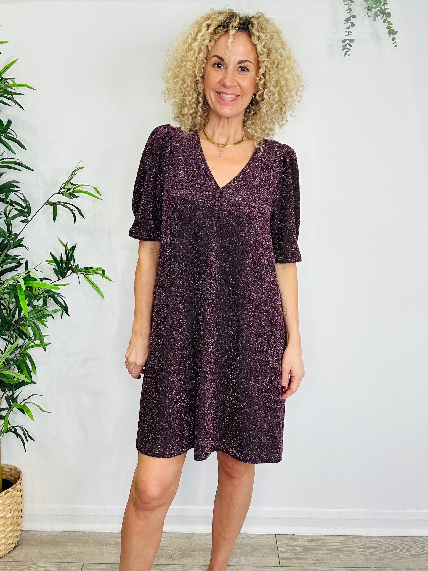 Sparkly Short Dress - Size L