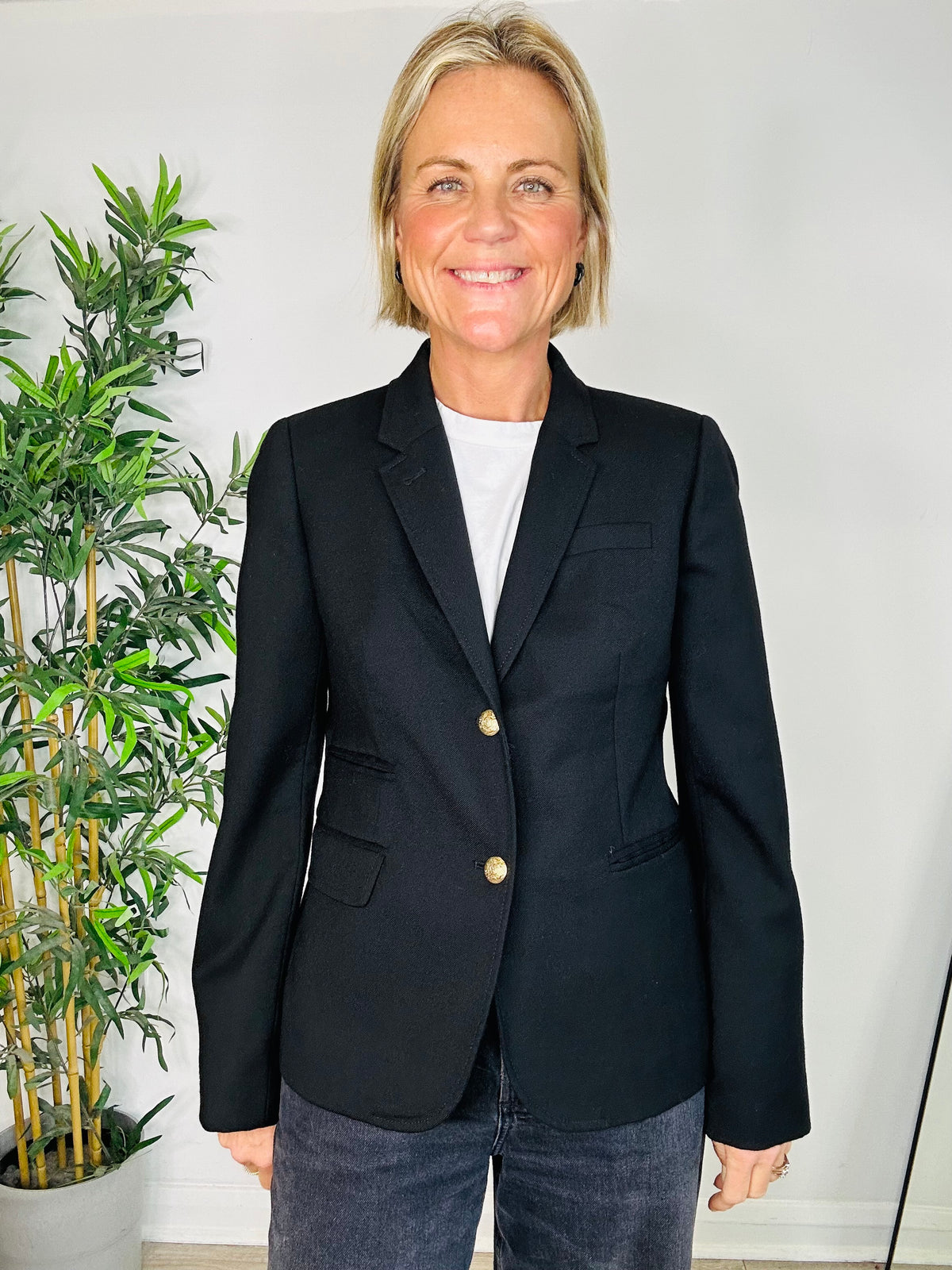 Wool Blazer - Size 8