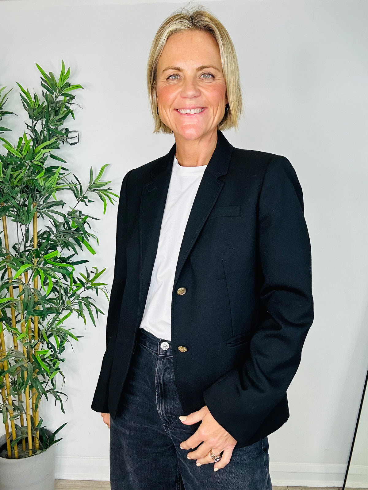 Wool Blazer - Size 8