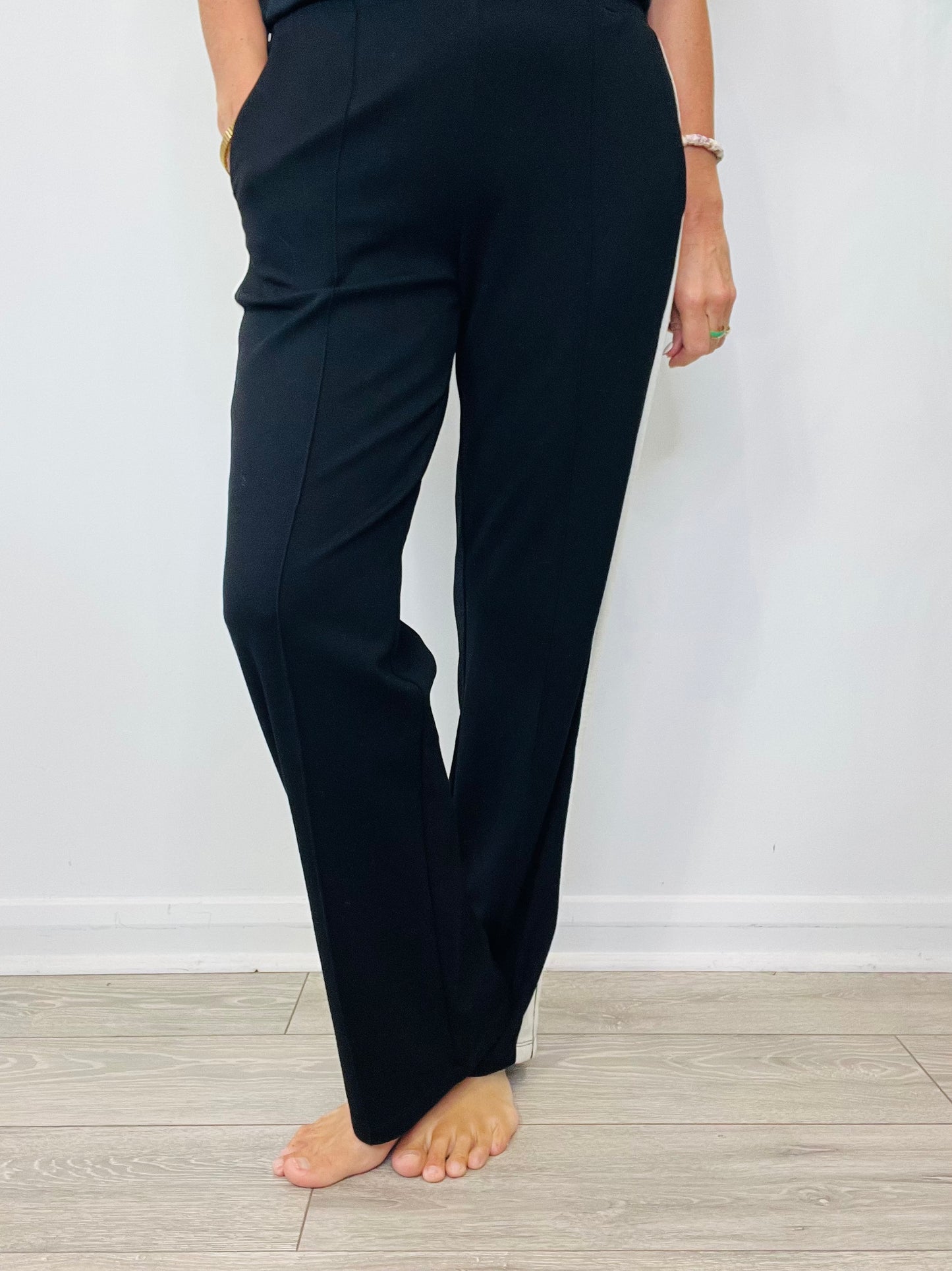 Straight Leg Trousers - Size 12