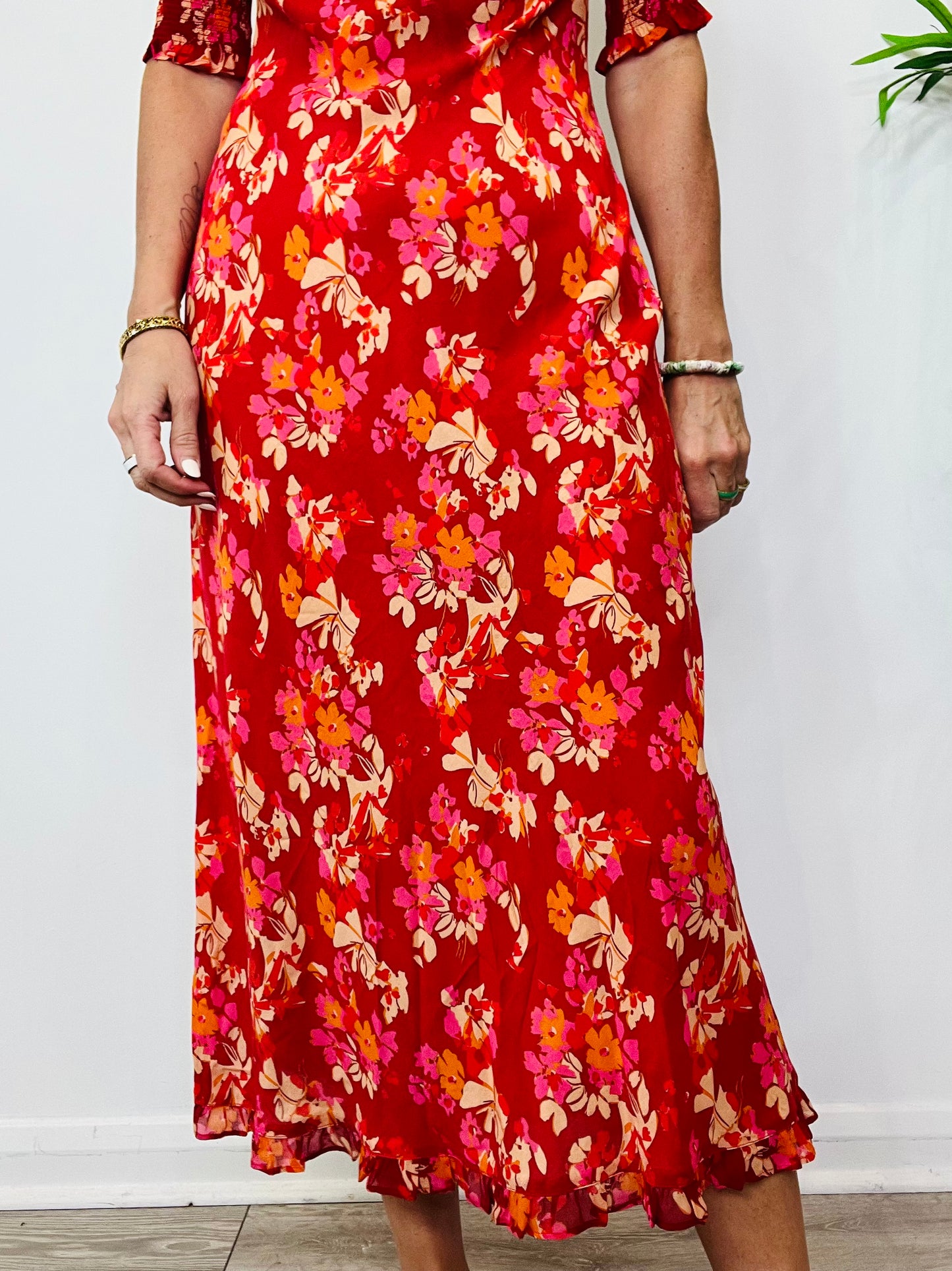 Floral Sathya Dress - Size XS