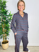 Load image into Gallery viewer, Patterned Top &amp; Trouser Set - Size S
