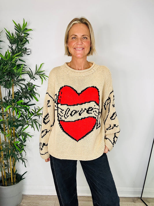The Young Hearts Jumper - Size 1