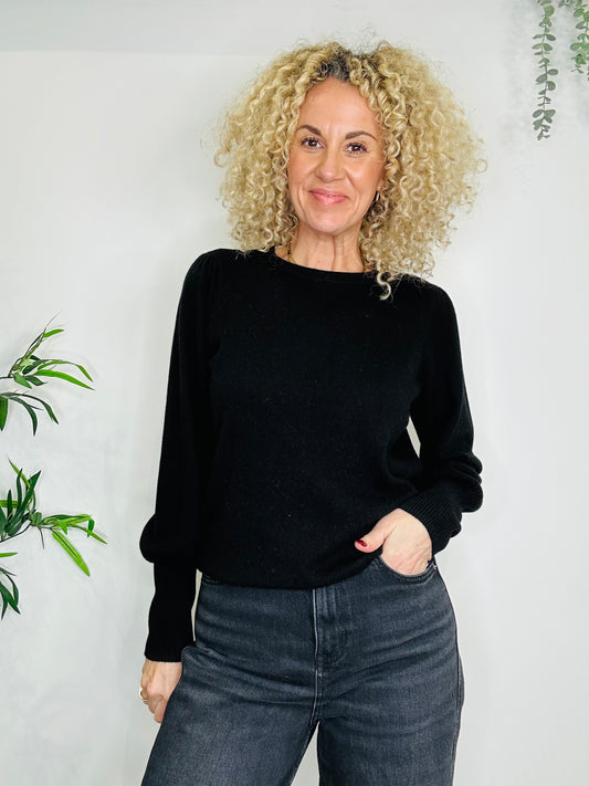 Cashmere Blend Jumper - Size M