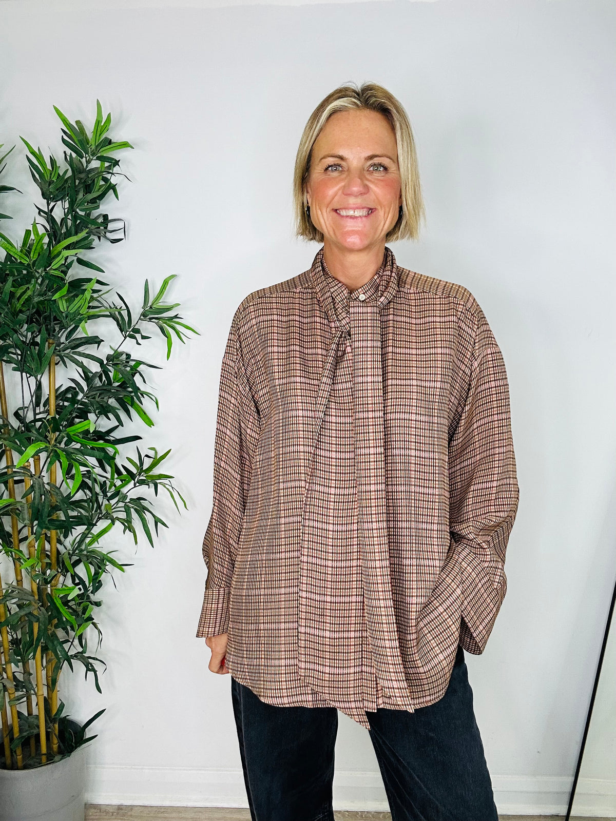 Check Shirt - Size 32