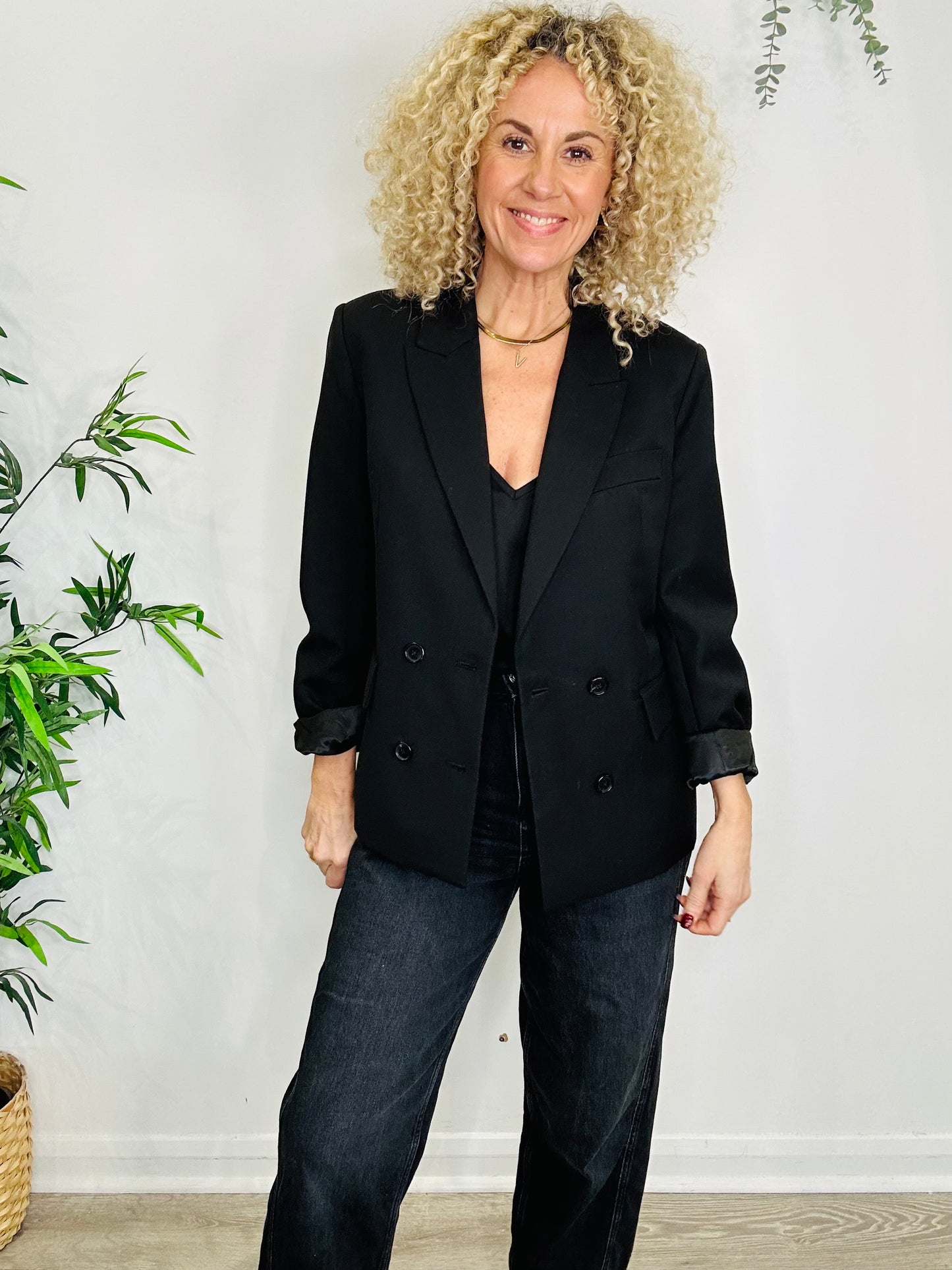 Black Blazer - Size S