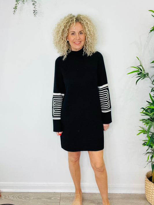 Knitted Jumper Dress - Size M