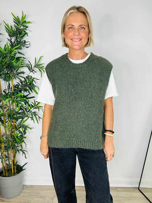 Knitted Tank - Size L