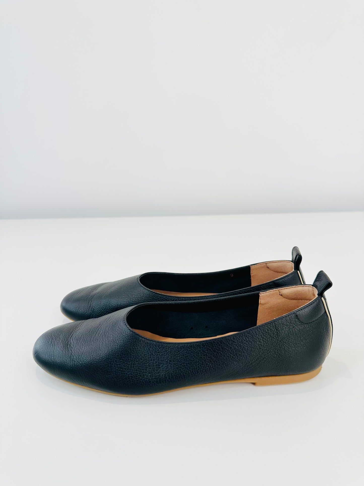 Leather Flats - Size 40
