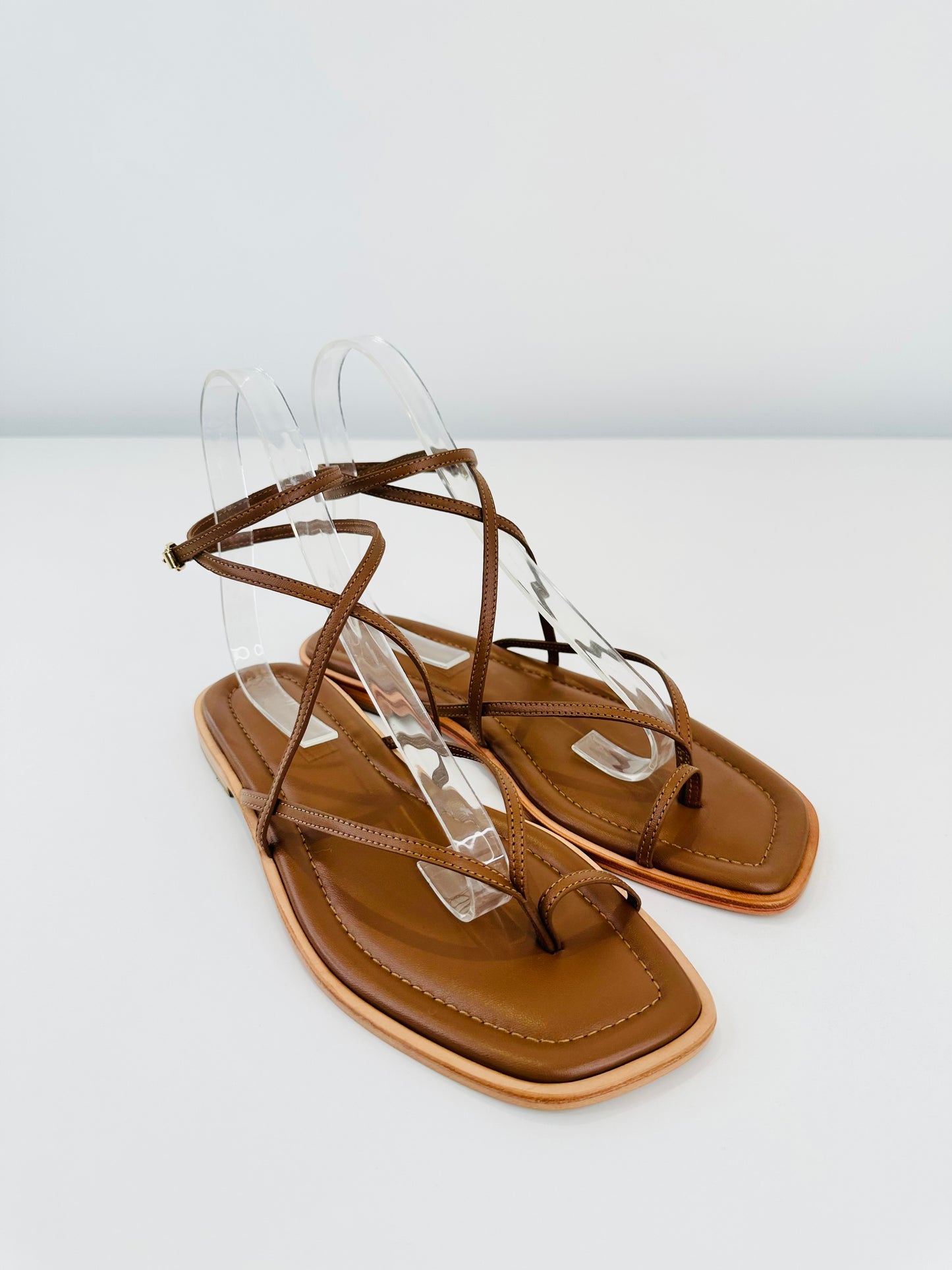 Leather Davis Sandals - Size 41