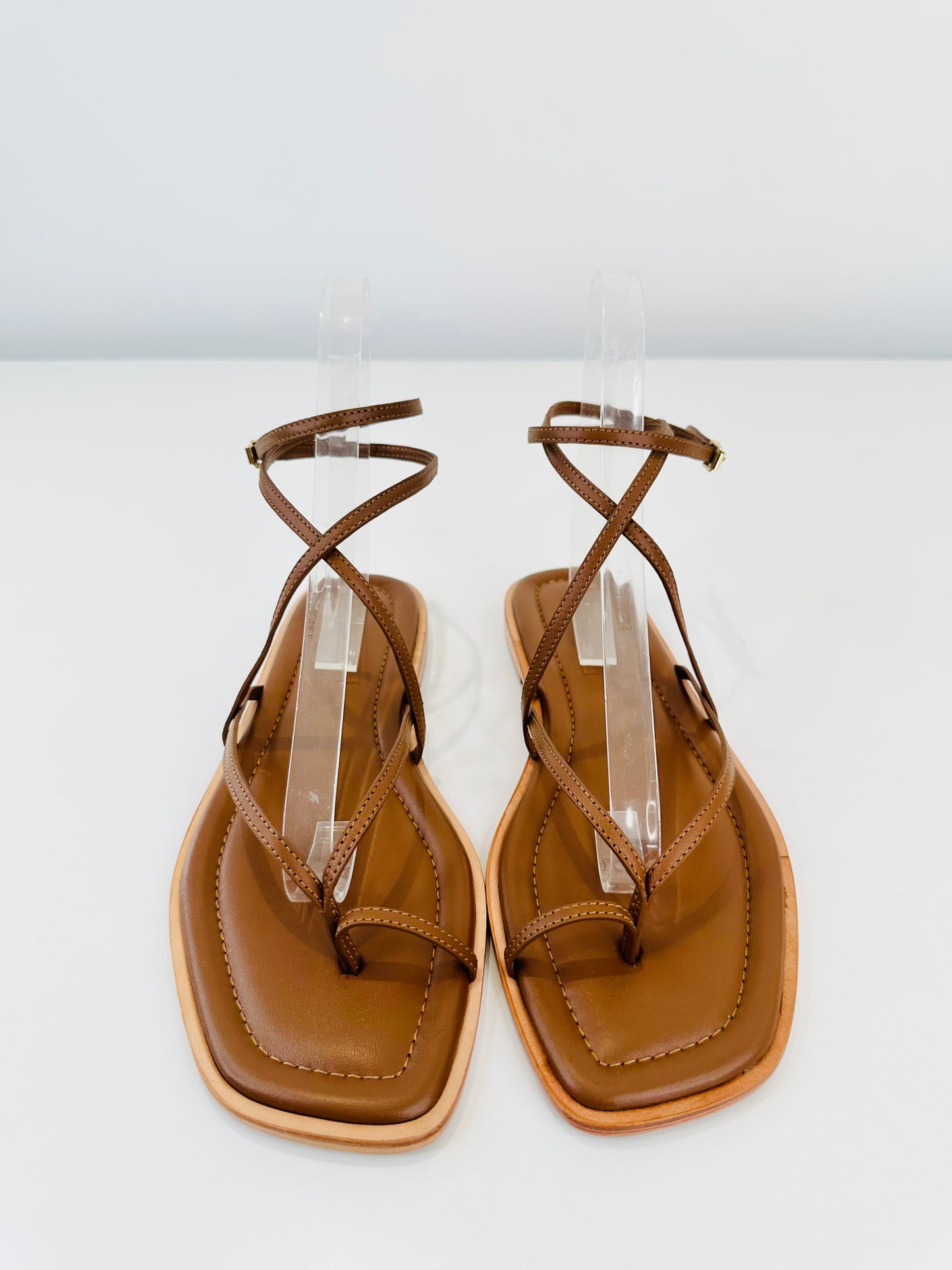 Leather Davis Sandals - Size 41
