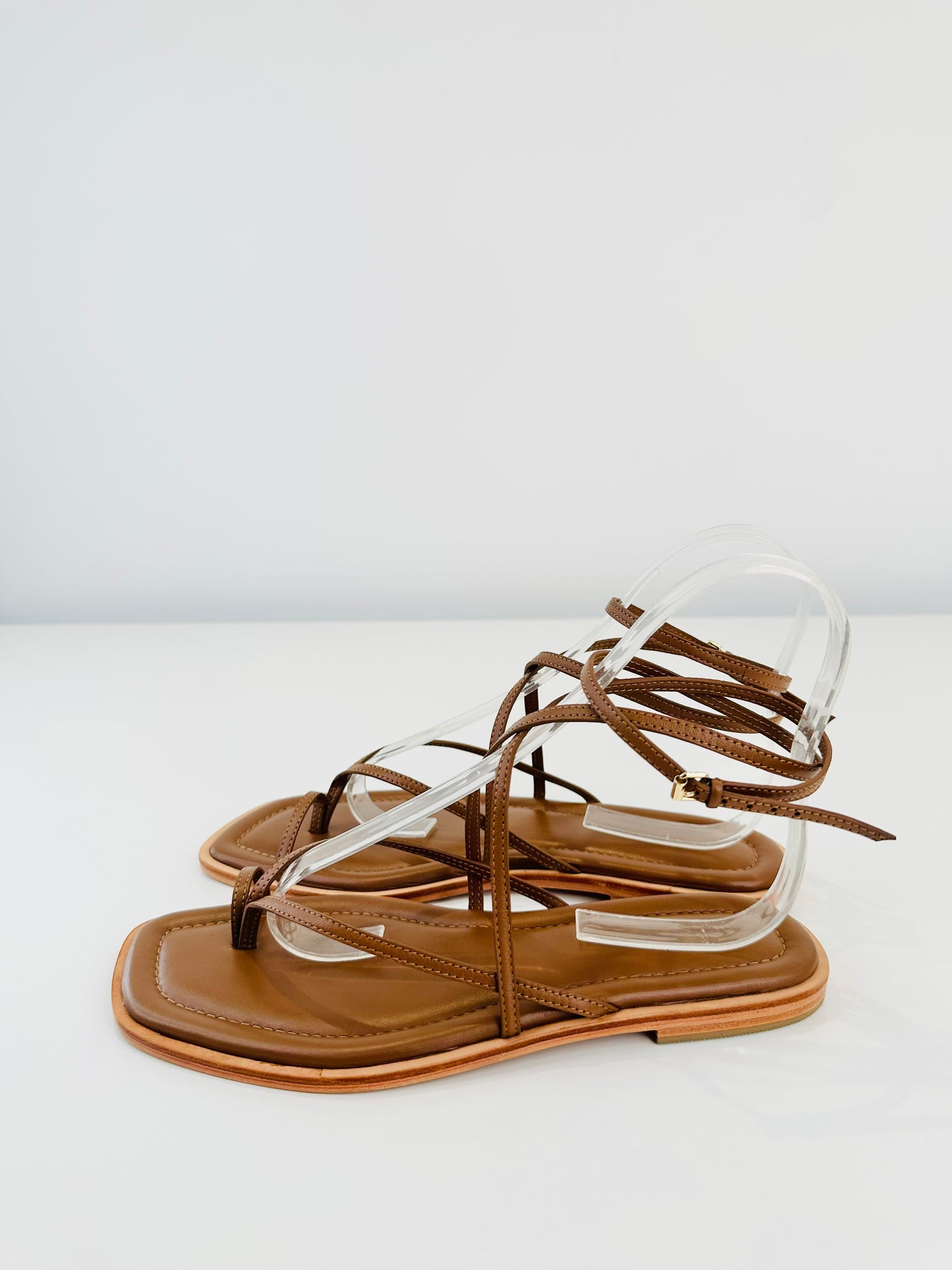 Leather Davis Sandals - Size 41