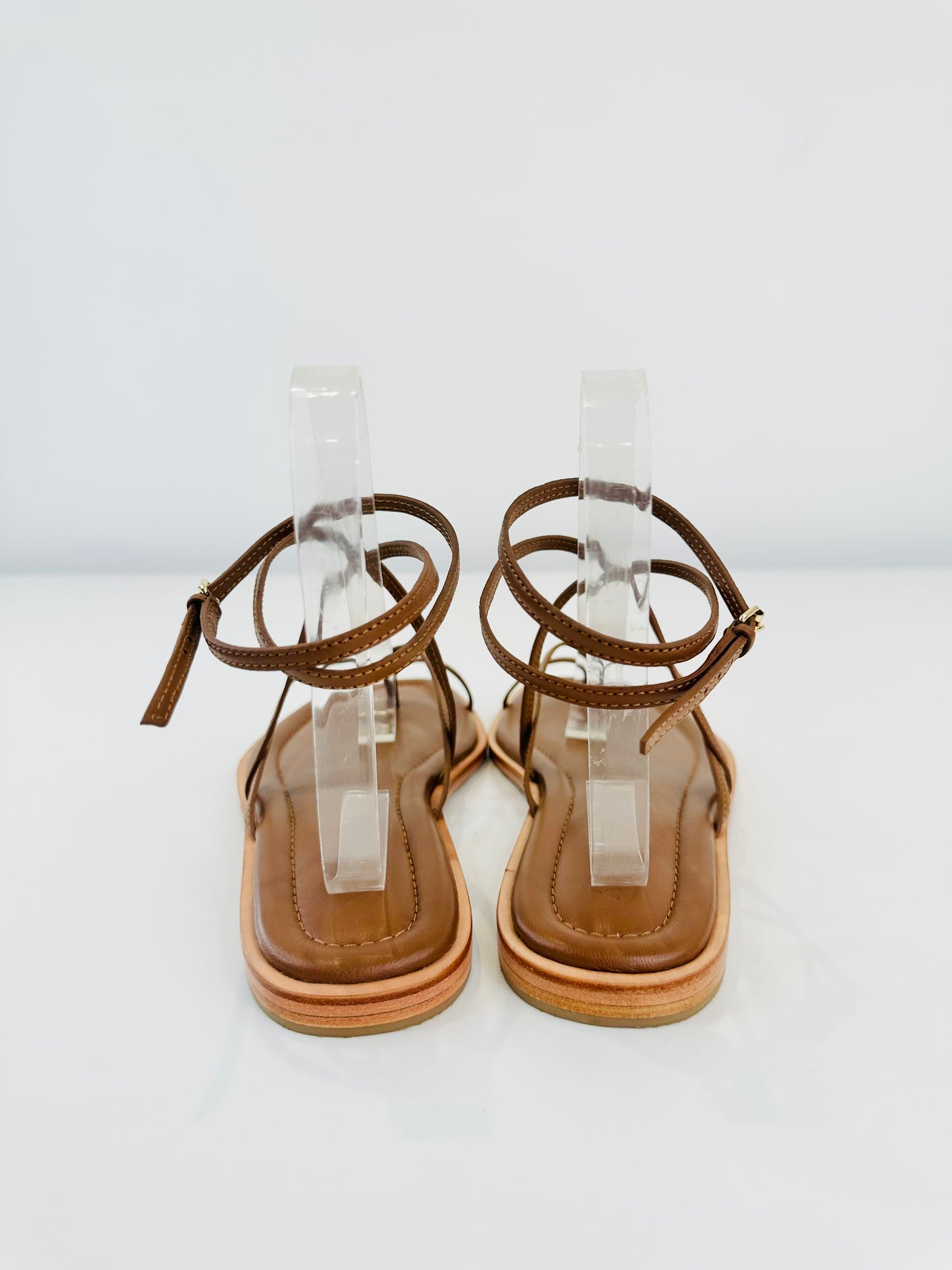 Leather Davis Sandals - Size 41