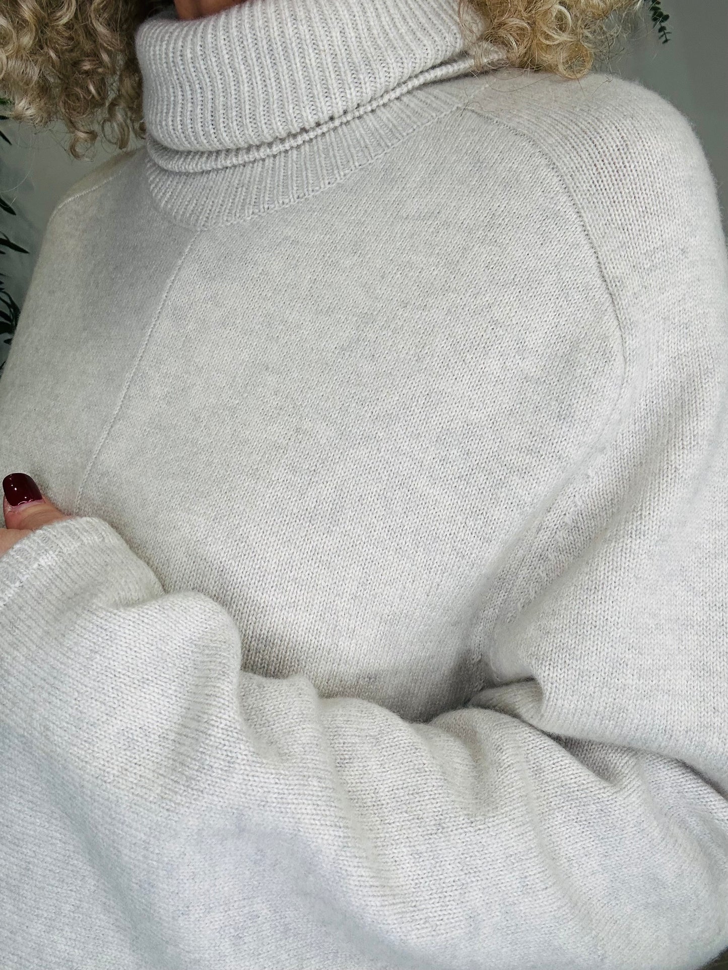 Split Front Jumper Dress - Size S