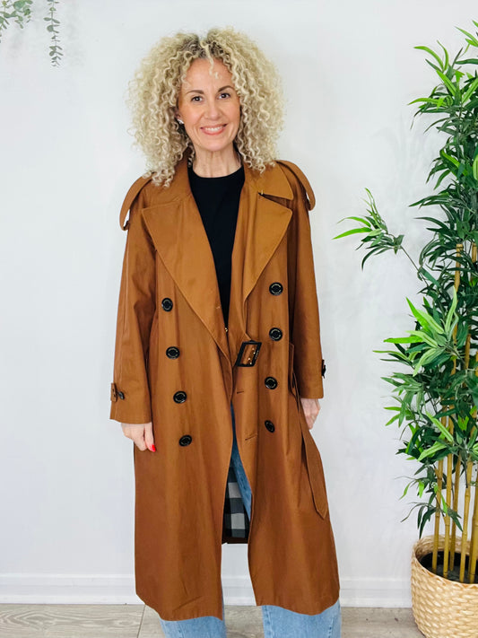 Waterloo Trench Coat - Size 12