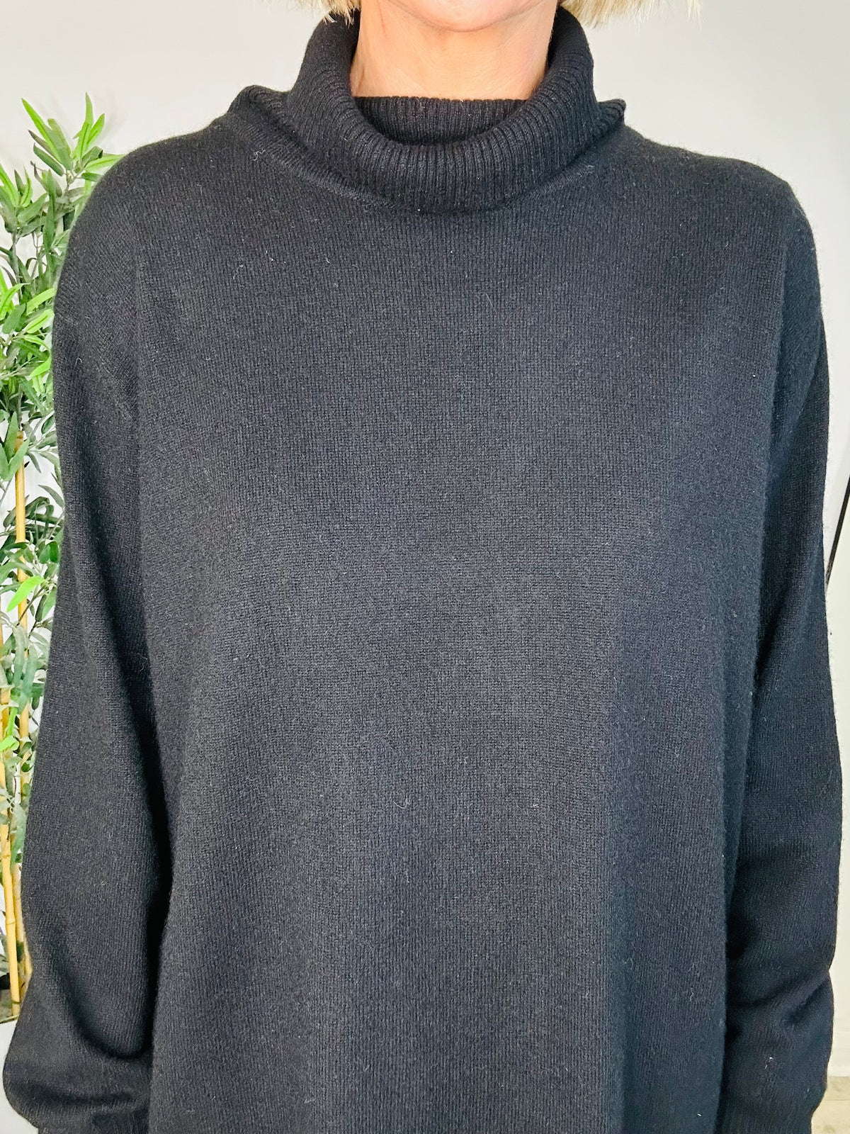 Cashmere Roll-Neck Jumper - Size 3