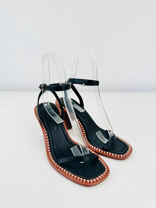 Lina Leather Sandals - Size 37