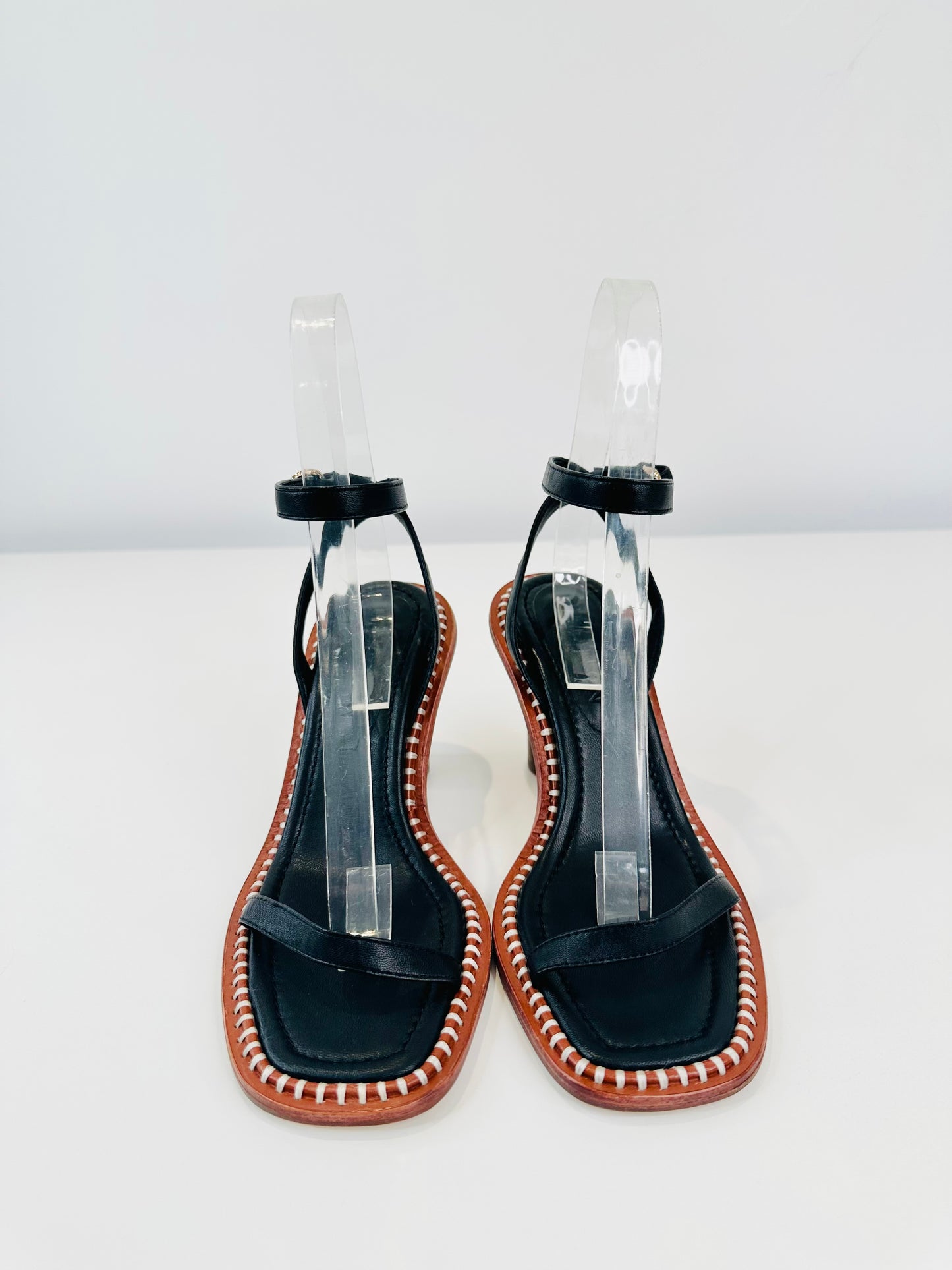 Lina Leather Sandals - Size 37