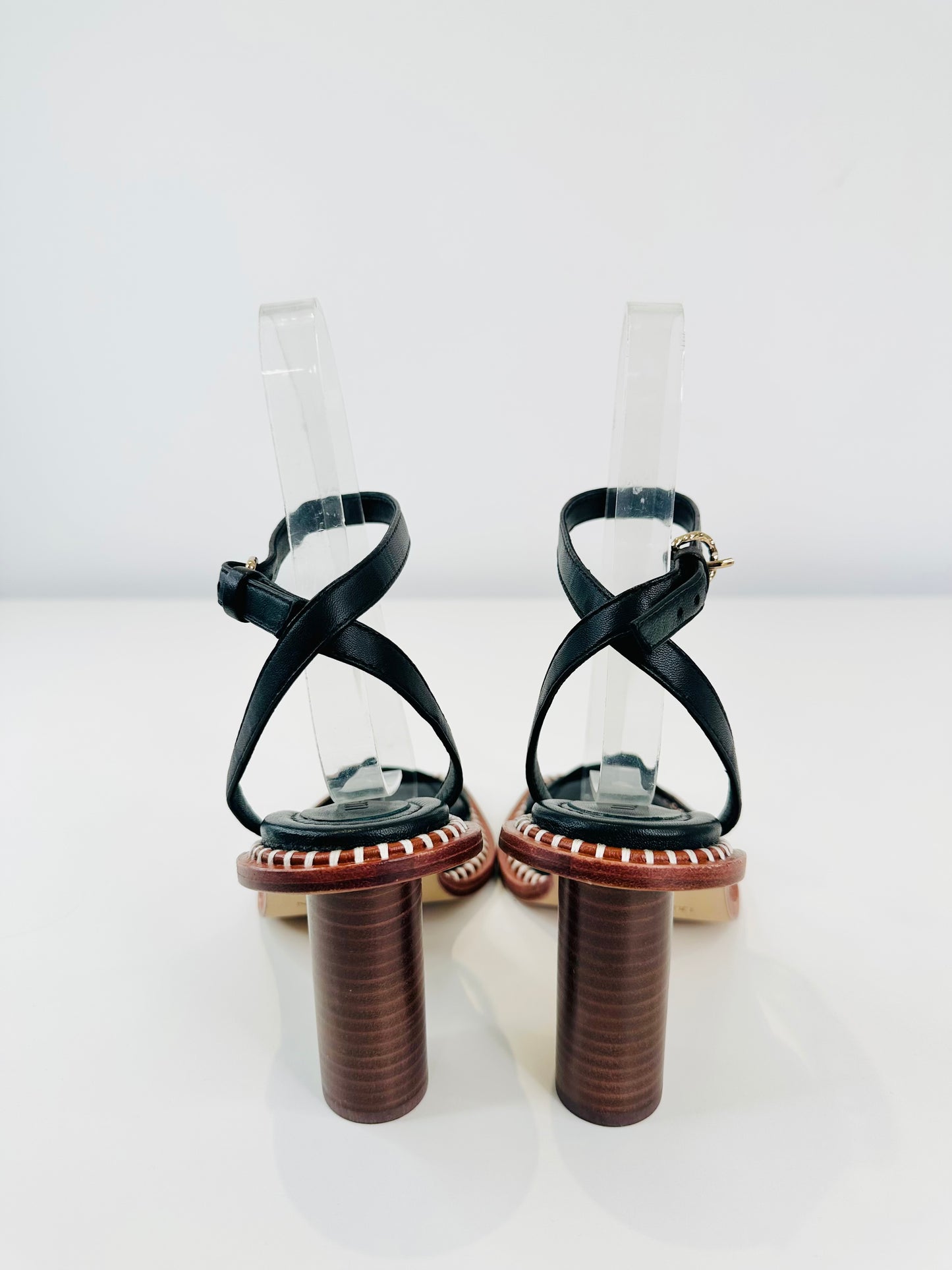 Lina Leather Sandals - Size 37