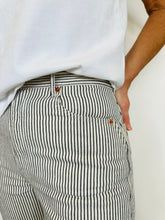 Load image into Gallery viewer, Perkins Striped Chinos - Size 26
