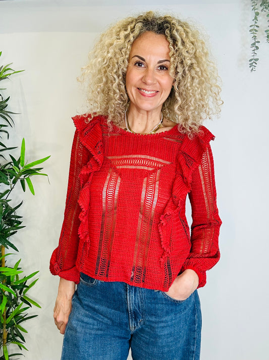 Lace Blouse - Size 36