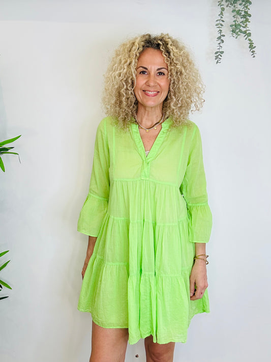 Short Tiered Dress - Size S