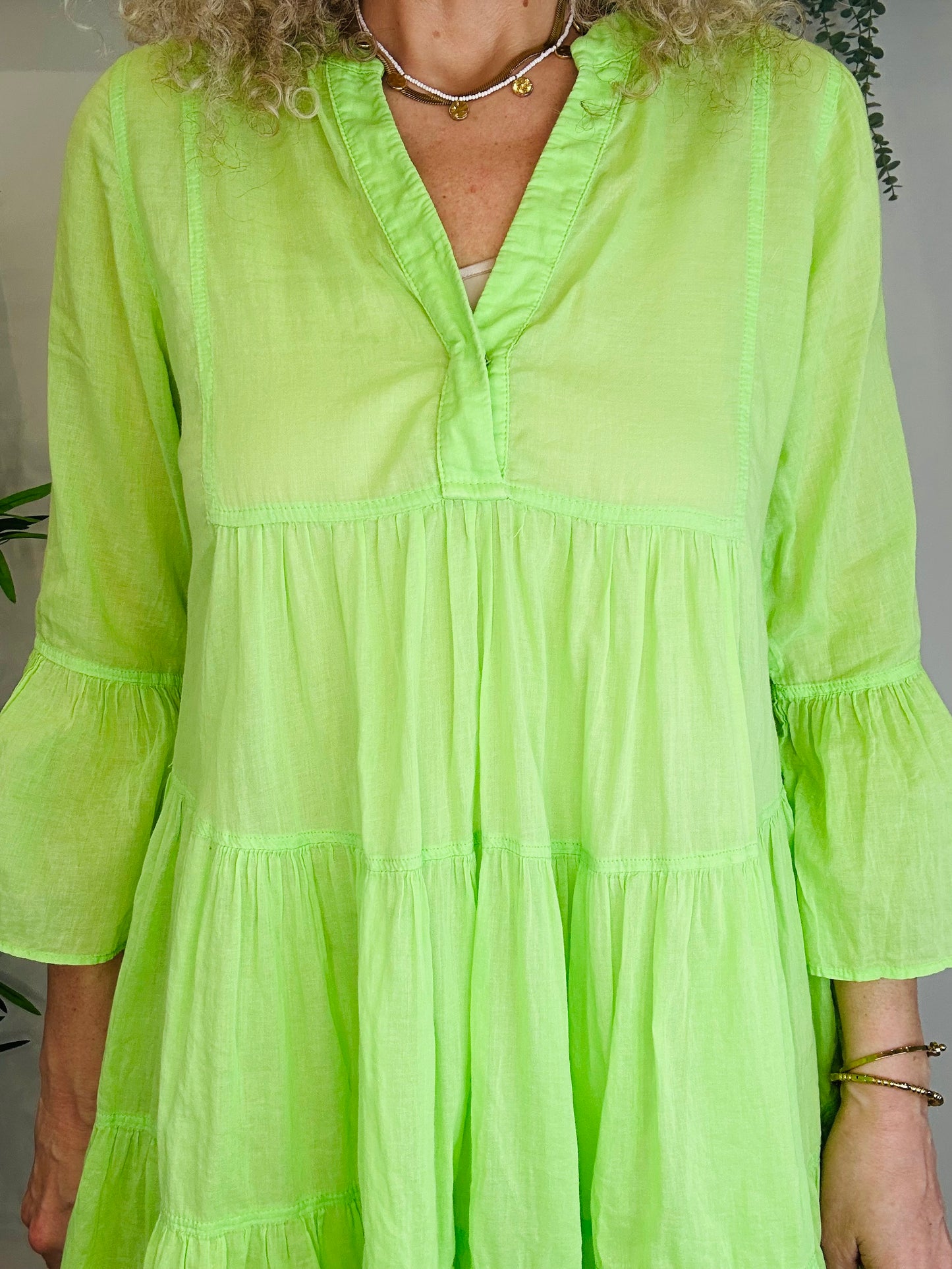 Short Tiered Dress - Size S