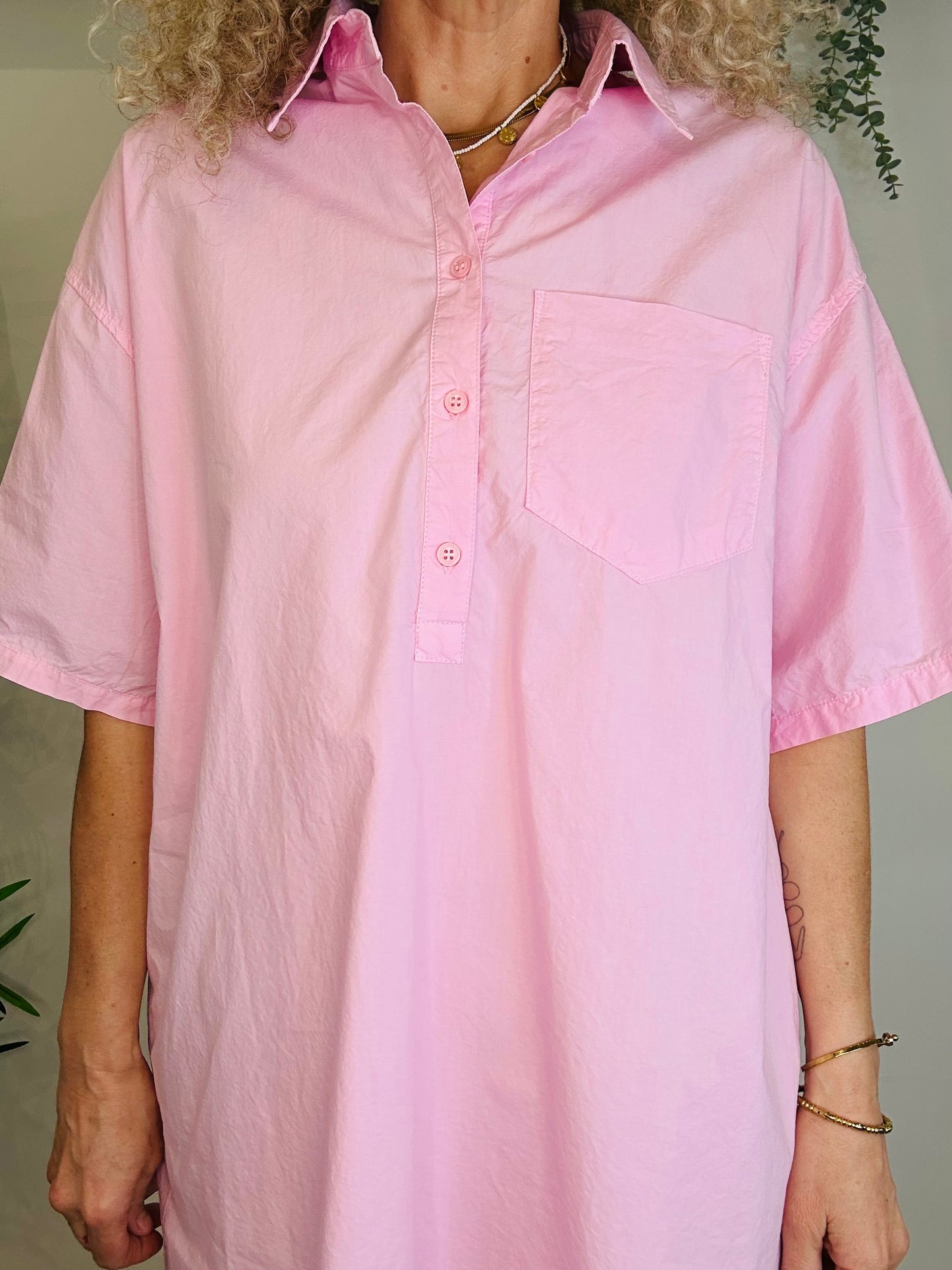 Short Shirt Dress - Size XS/S