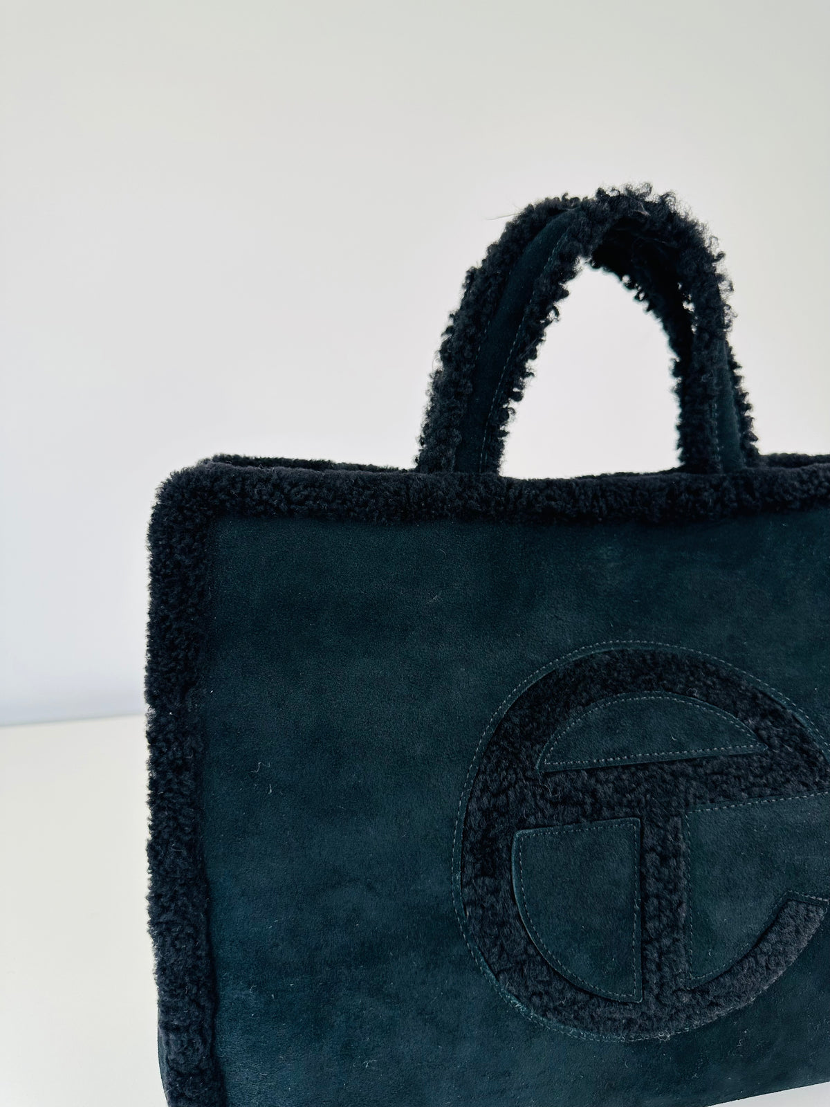 Medium Suede Shopper