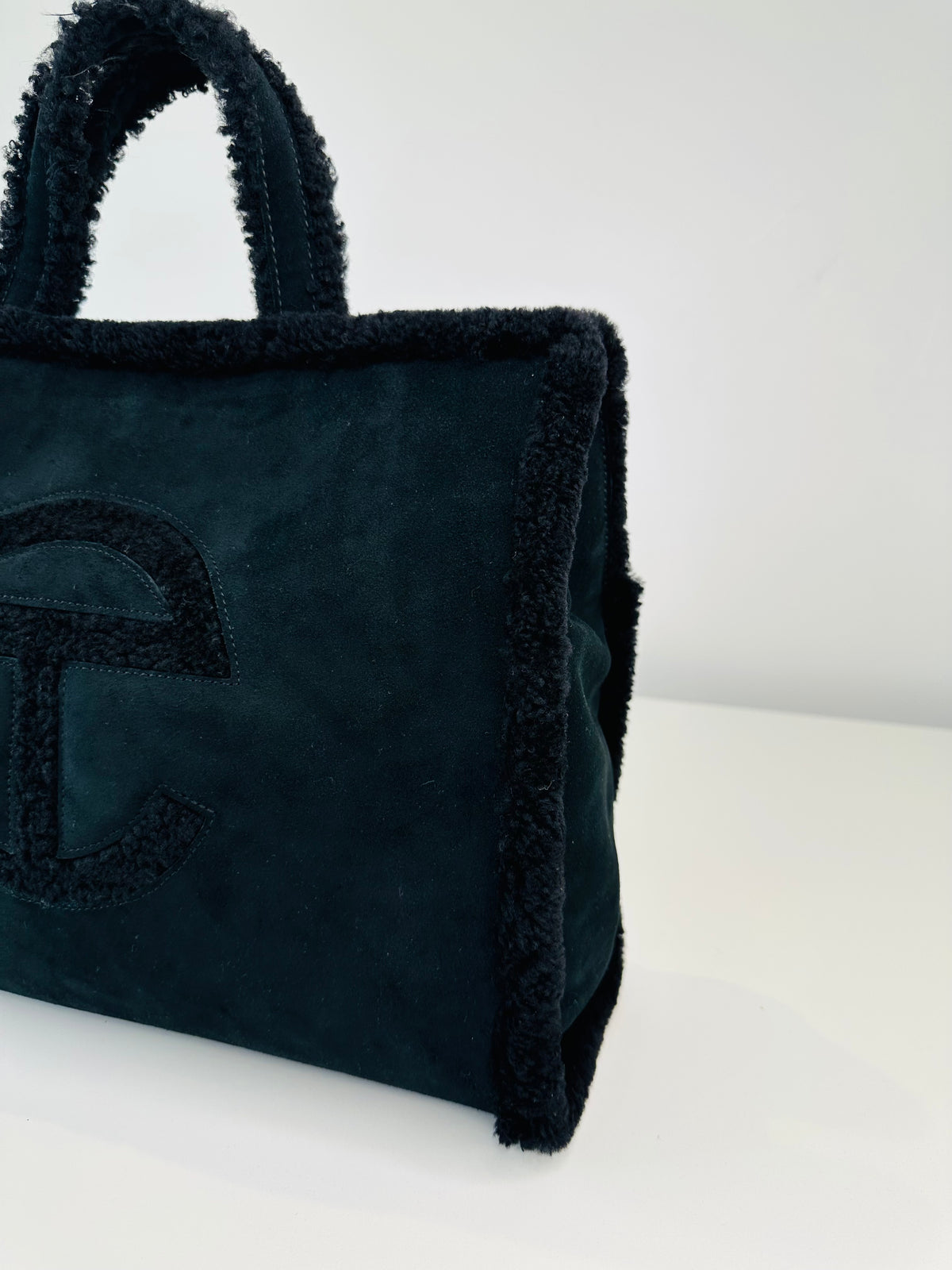 Medium Suede Shopper