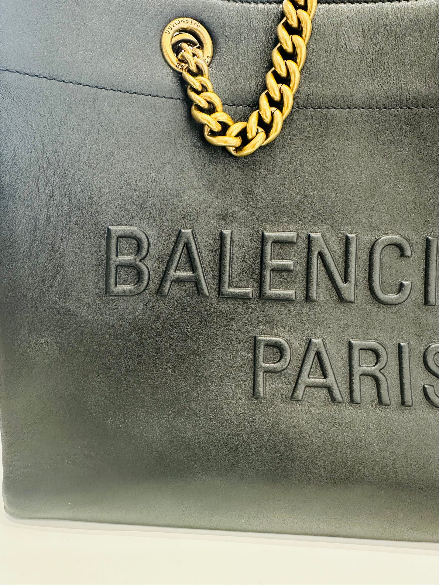 Duty Free Leather Tote