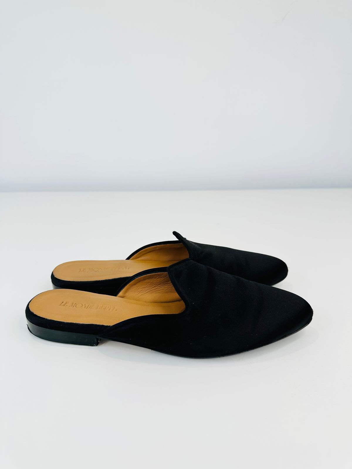 Satin Mules - Size 39
